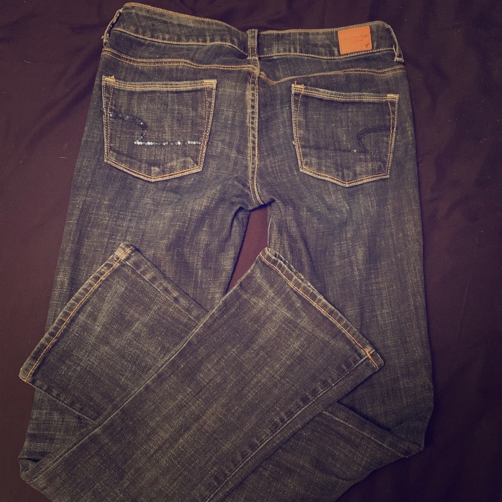 American Eagle size 6 skinny kick boot